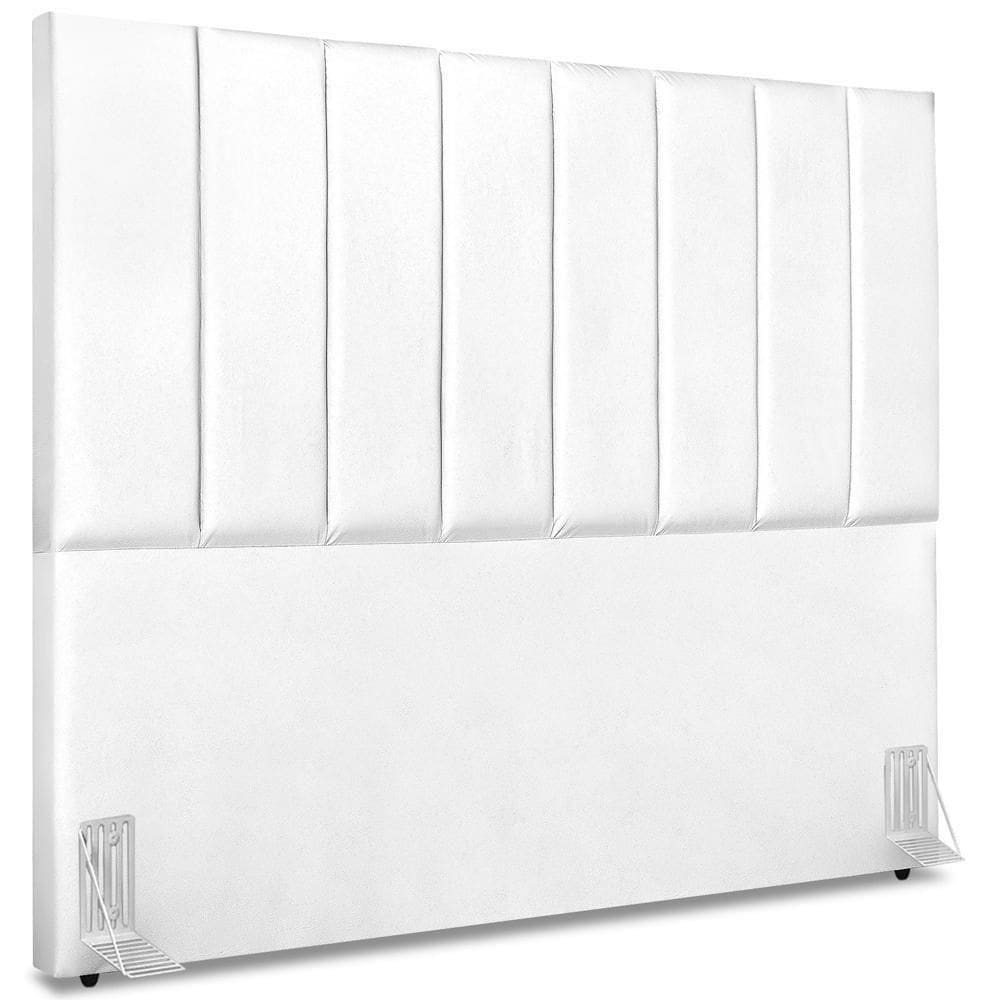 Cabeceira Casal 140cm Allia Corano Branco Rm Branco