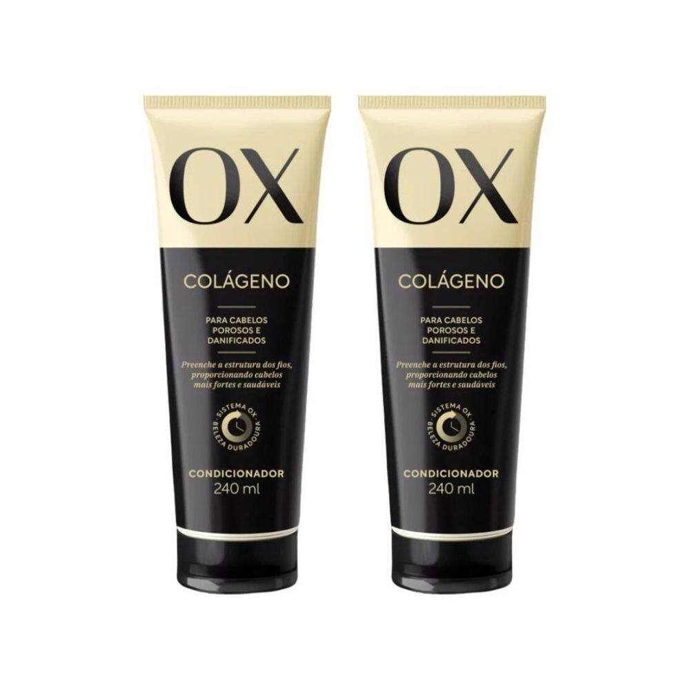 Condicionador Ox 240Ml Colageno - Kit Com 2Un