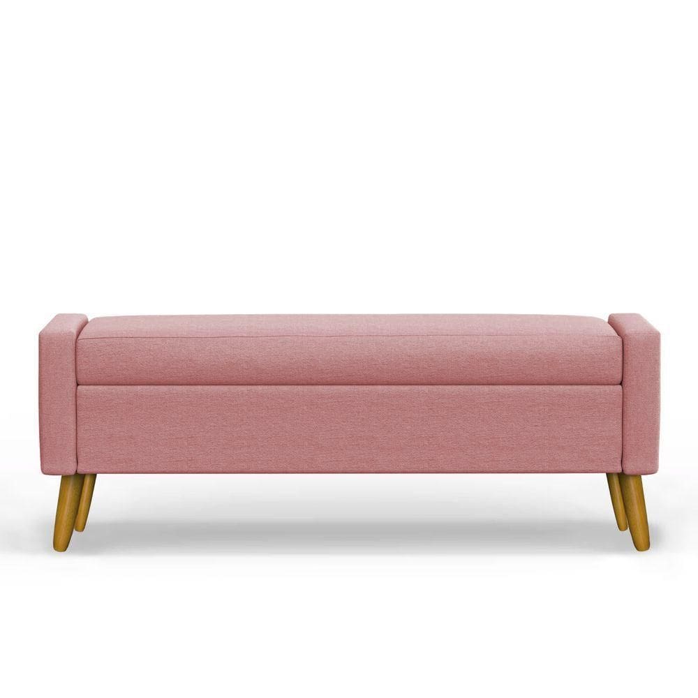 Recamier Bau Londres 1,60m Suede Rose - Clique Decor
