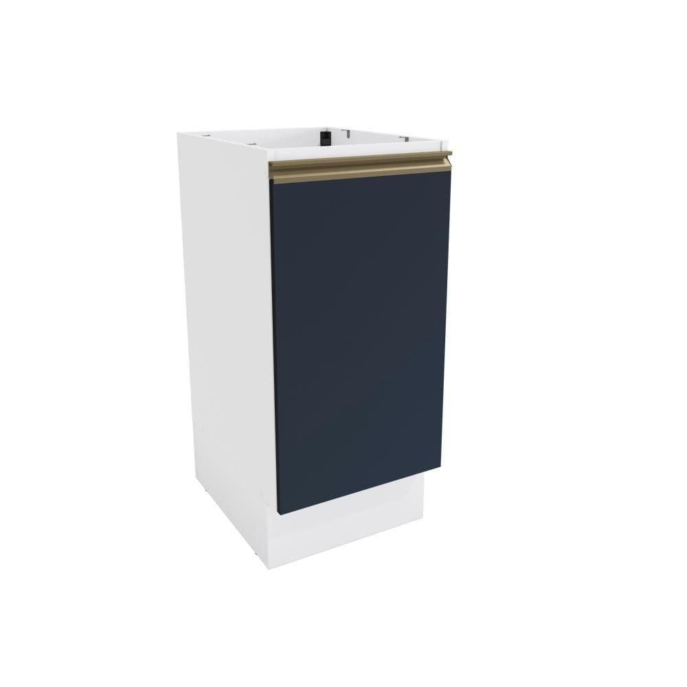 Balcão Celeste Kappesberg 100% Mdf 1 Porta Branco/azul 40cm