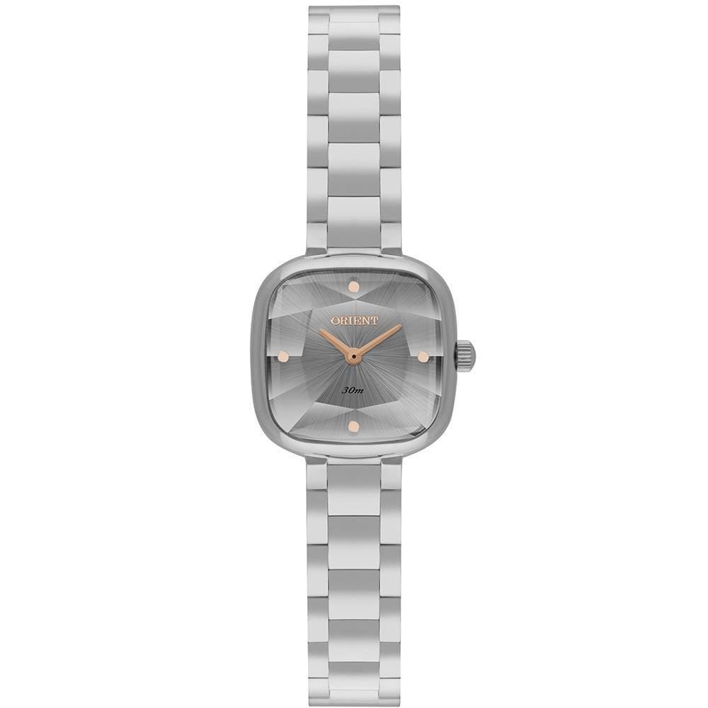 Relógio Orient Feminino Ref: Lbss0087 G1Sx Retangular