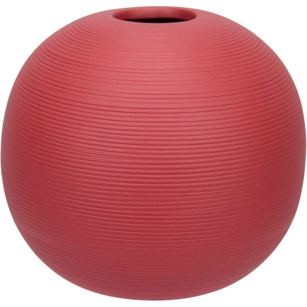 VASO DECORATIVO ENFEITE CASA HOME&CO CERÂMICA 13x16x16cm TERRACOTA