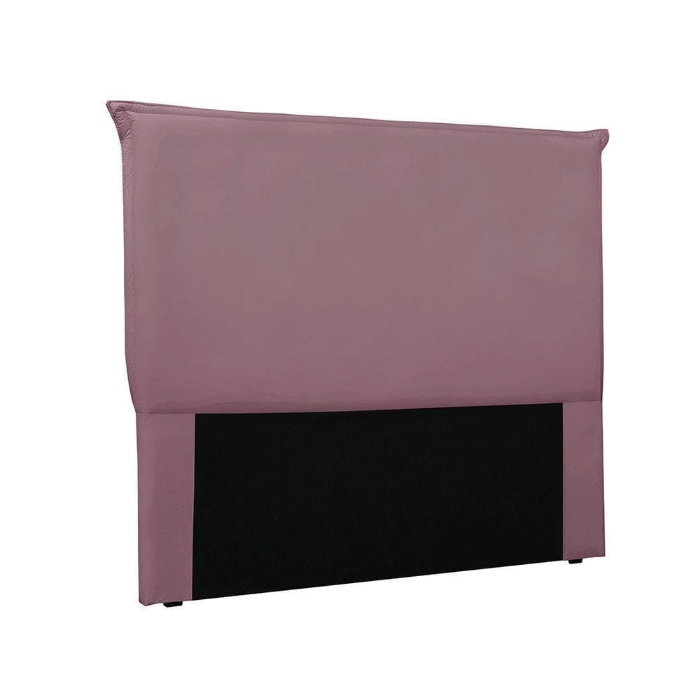 Cabeceira Cama Box Queen 160 Cm Garden Veludo S04 Cor Uva