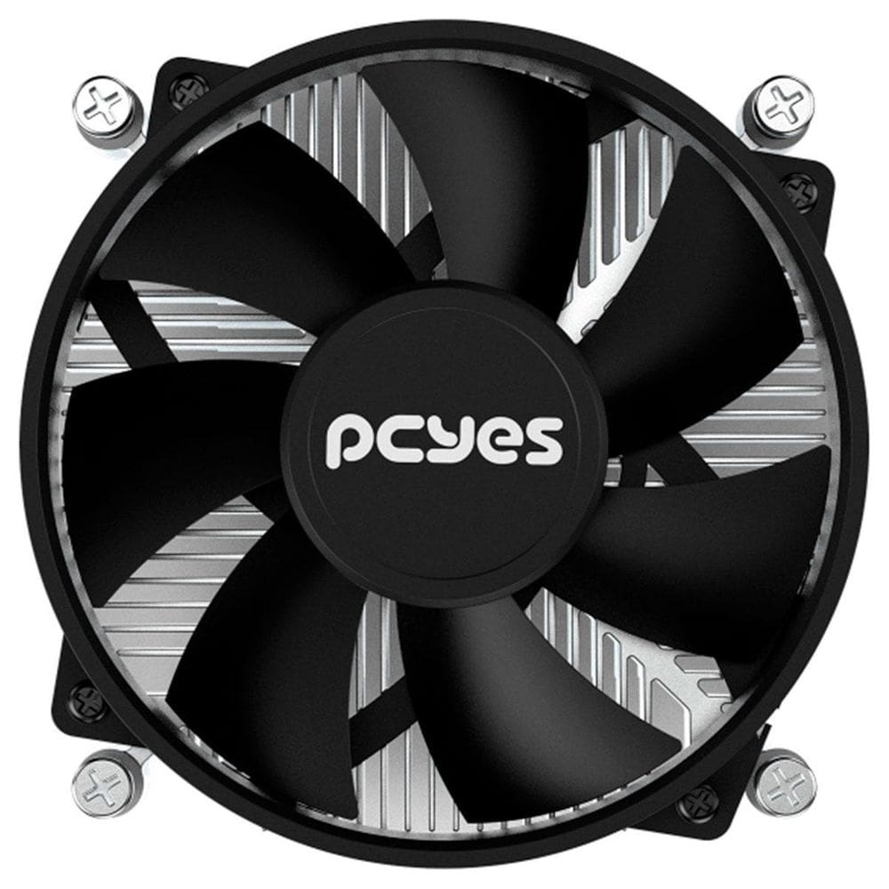 Cooler Processador Pcyes, Notus St17, 95Mm, Lga 1700 Preto