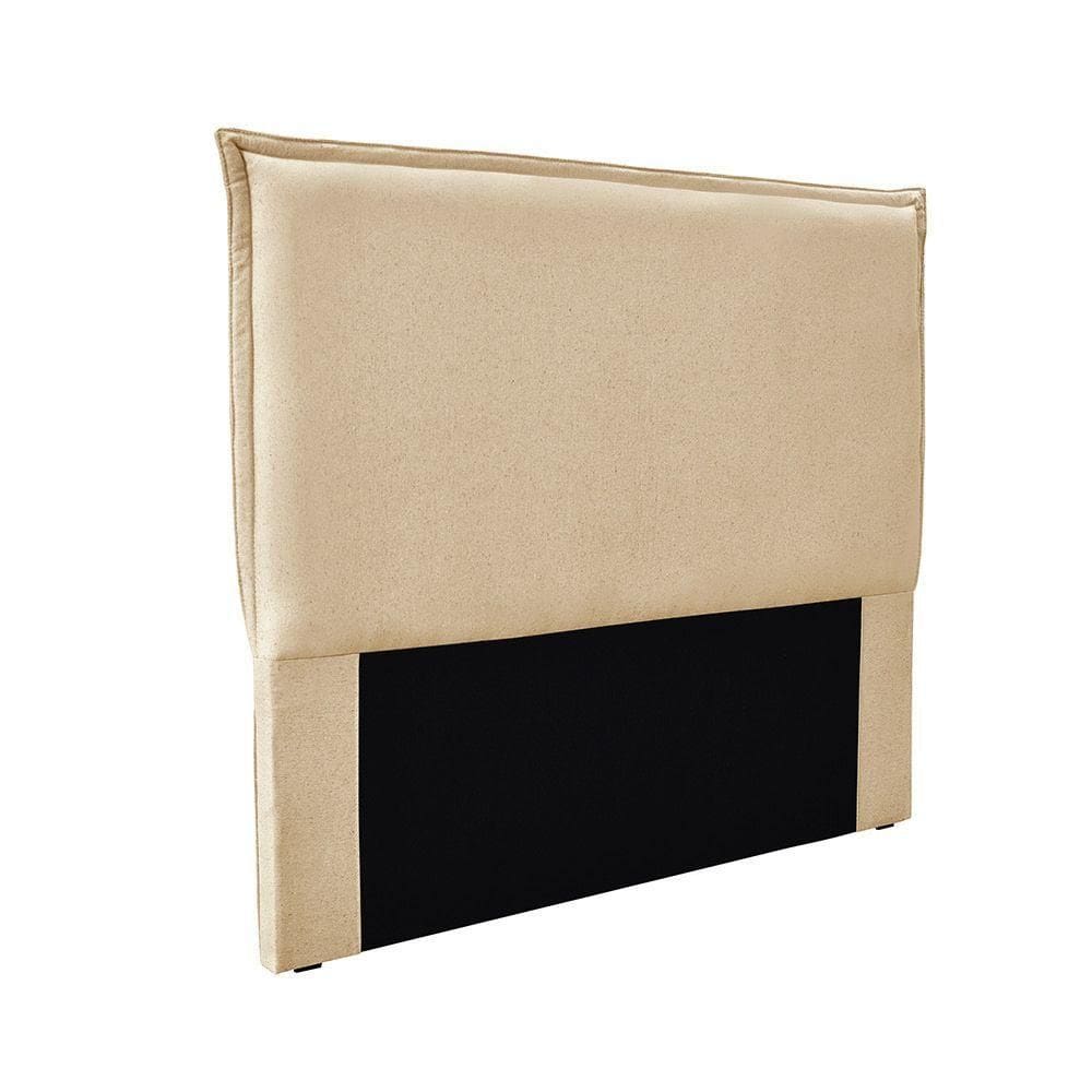 Cabeceira Cama Box Casal 140 Cm Garden Linho S04 Cor Dourado