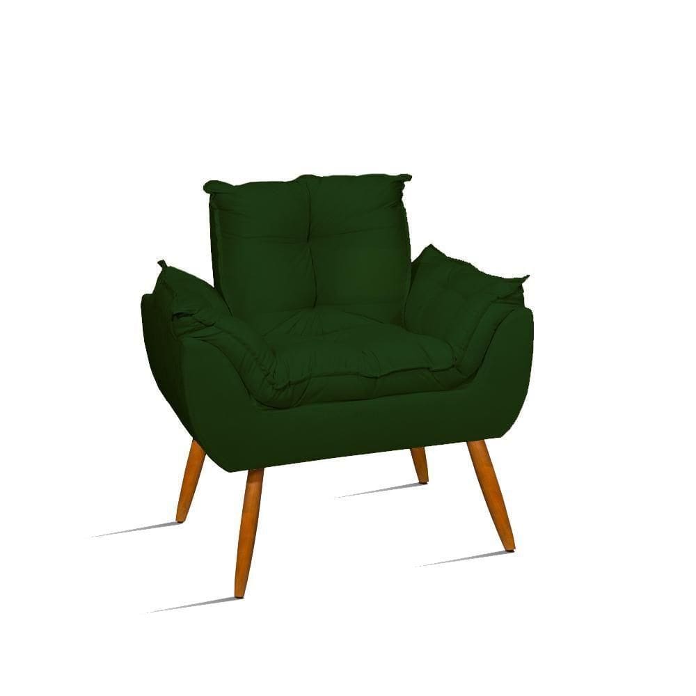 Cadeira Decorativa Para Quarto Balaqui Decor Verde