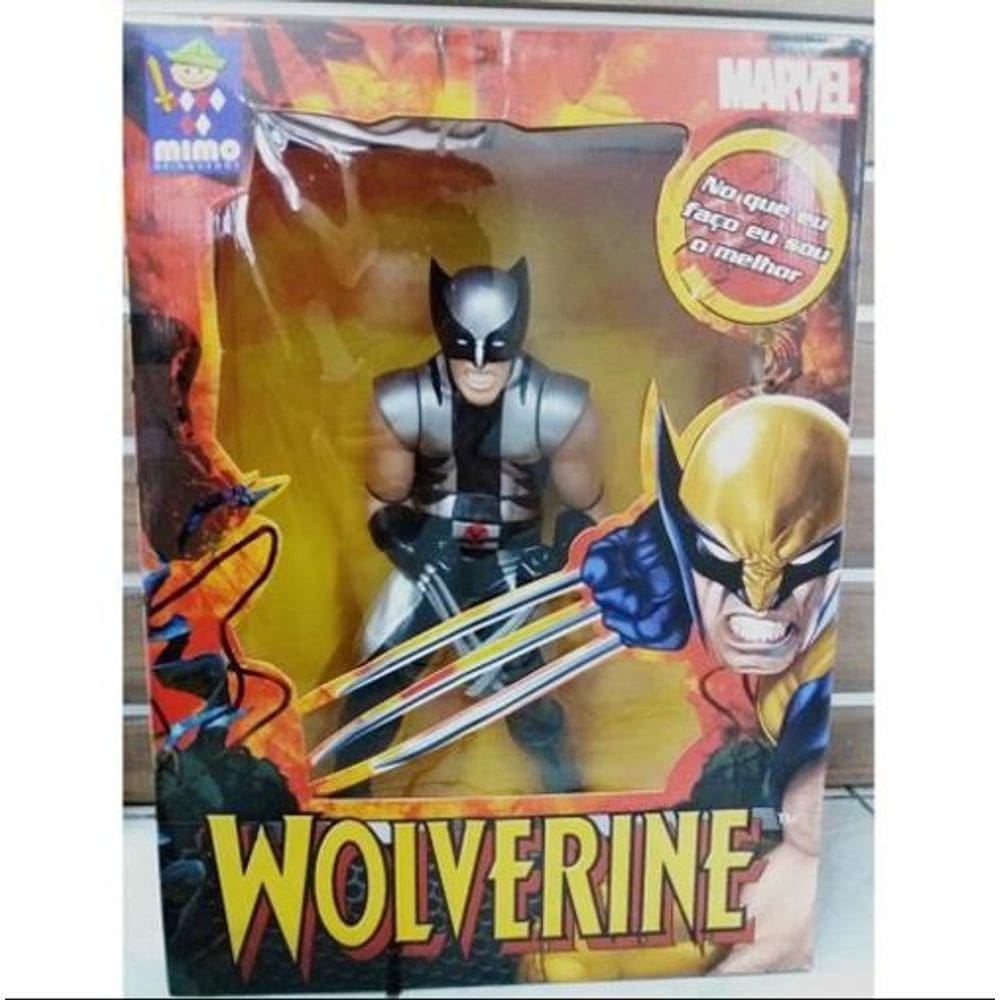 Boneco Heroi Da Marvel Wolverine Gigante Mimo 0472