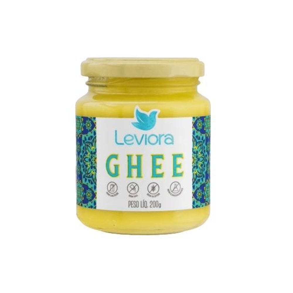 Manteiga Ghee Tradicional Sem Lactose Leviora 200G