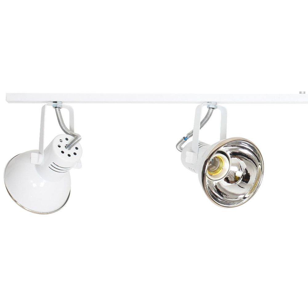 SPOT Sobrepor Refletor em Alumínio E27 Trilho branco