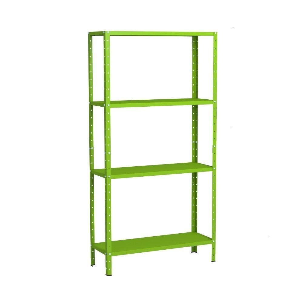 Estante Aço Multiuso 04 Prateleiras Verde EAF006008