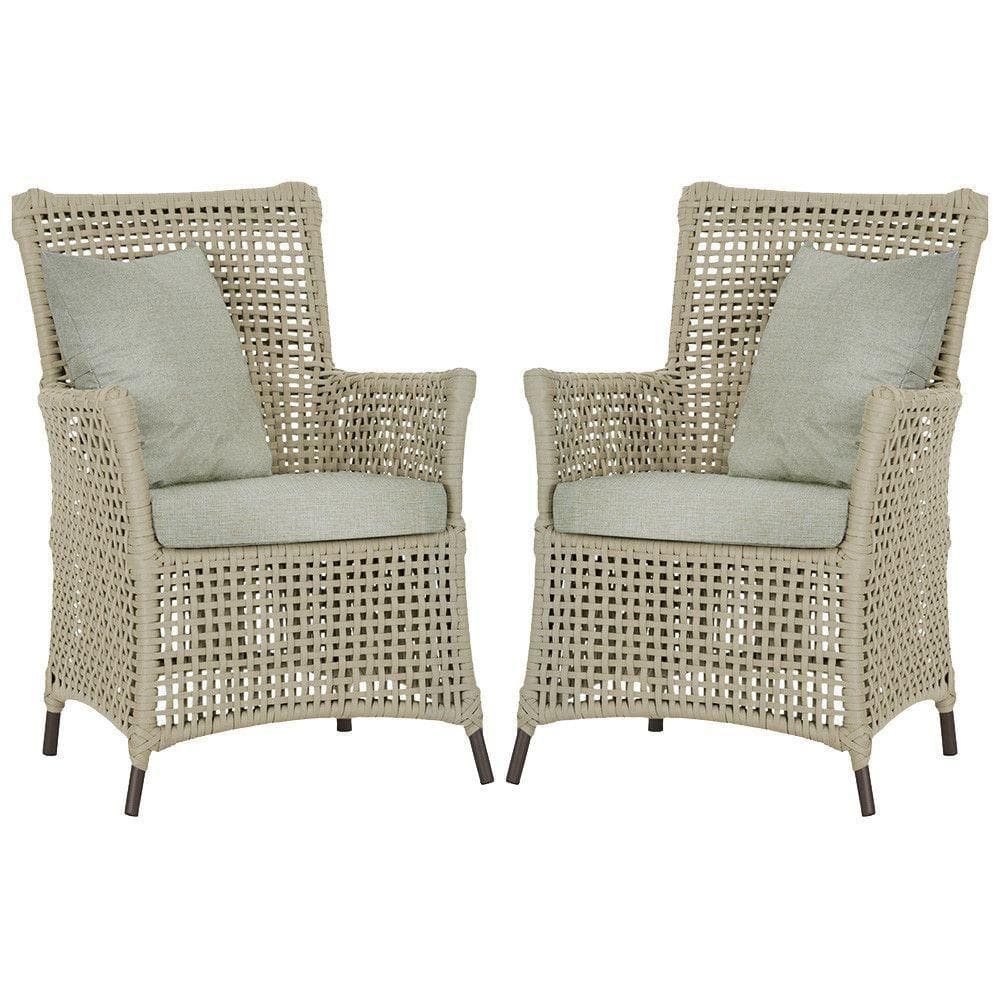 Poltronas Igapó Alumínio Pintura Marrom Corda Náutica E3 Rami