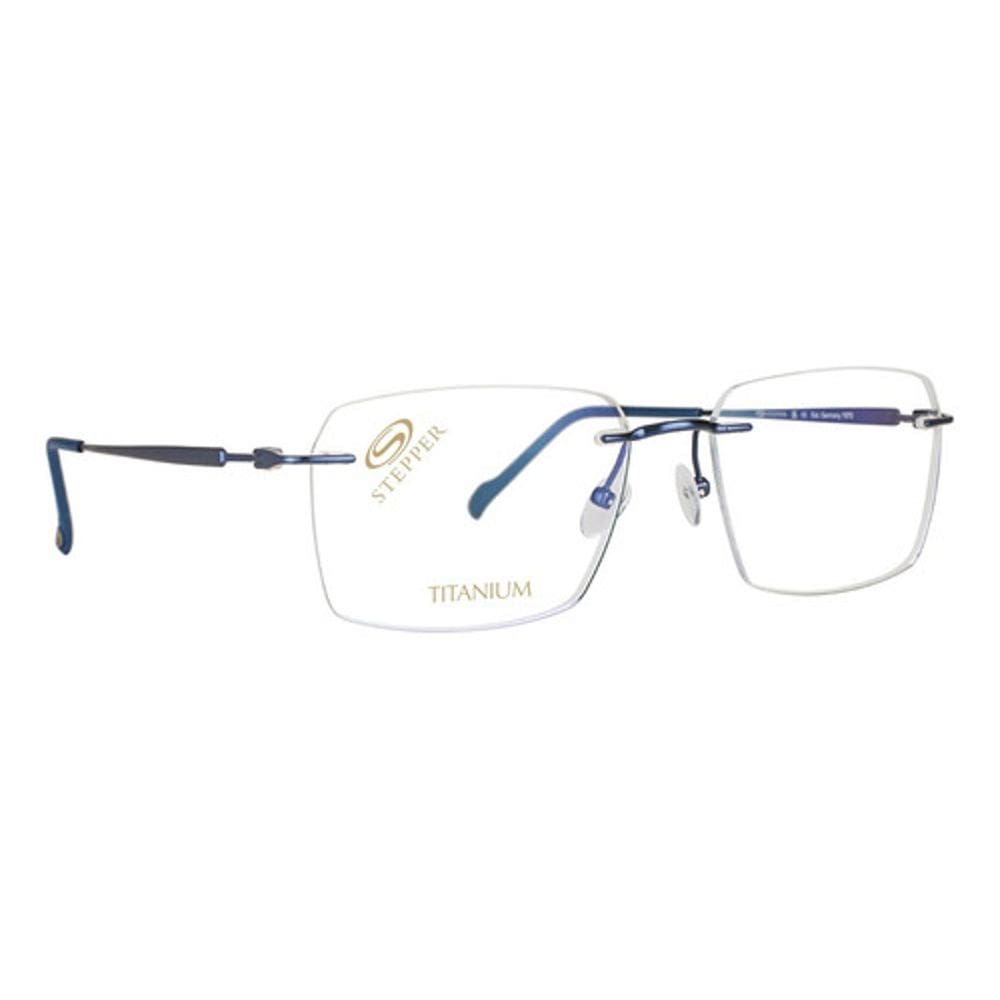Óculos Armação Stepper Si-83546 F055 Masculino Balgriff Azul