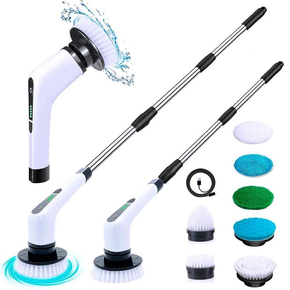 Esfregão Elétrico Portátil 360 Perfeito Limpeza Chão E Vidro