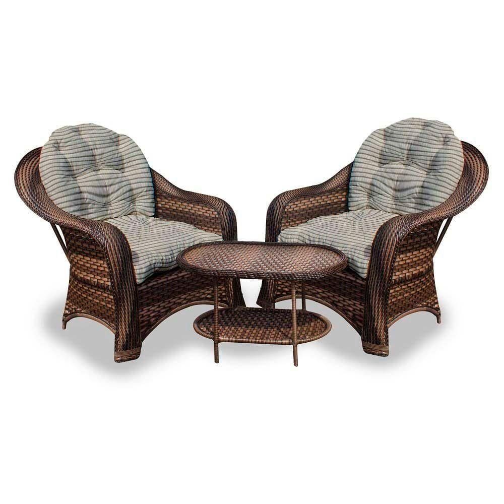 Conjunto De Poltronas 2 Poltronas + 1 Mesa Centro Cabanas