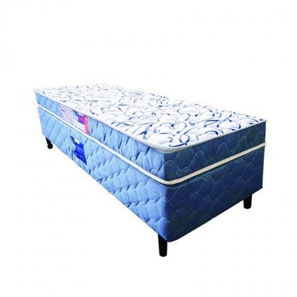 Cama Box + Colchão Netsono Solteiro Double Face D45