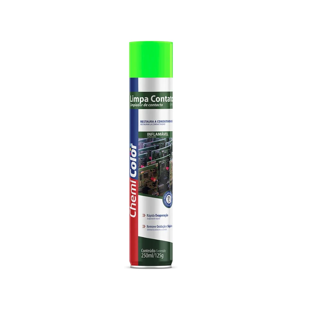 Limpa Contato Elétrico Spray 250Ml - Chemicolor