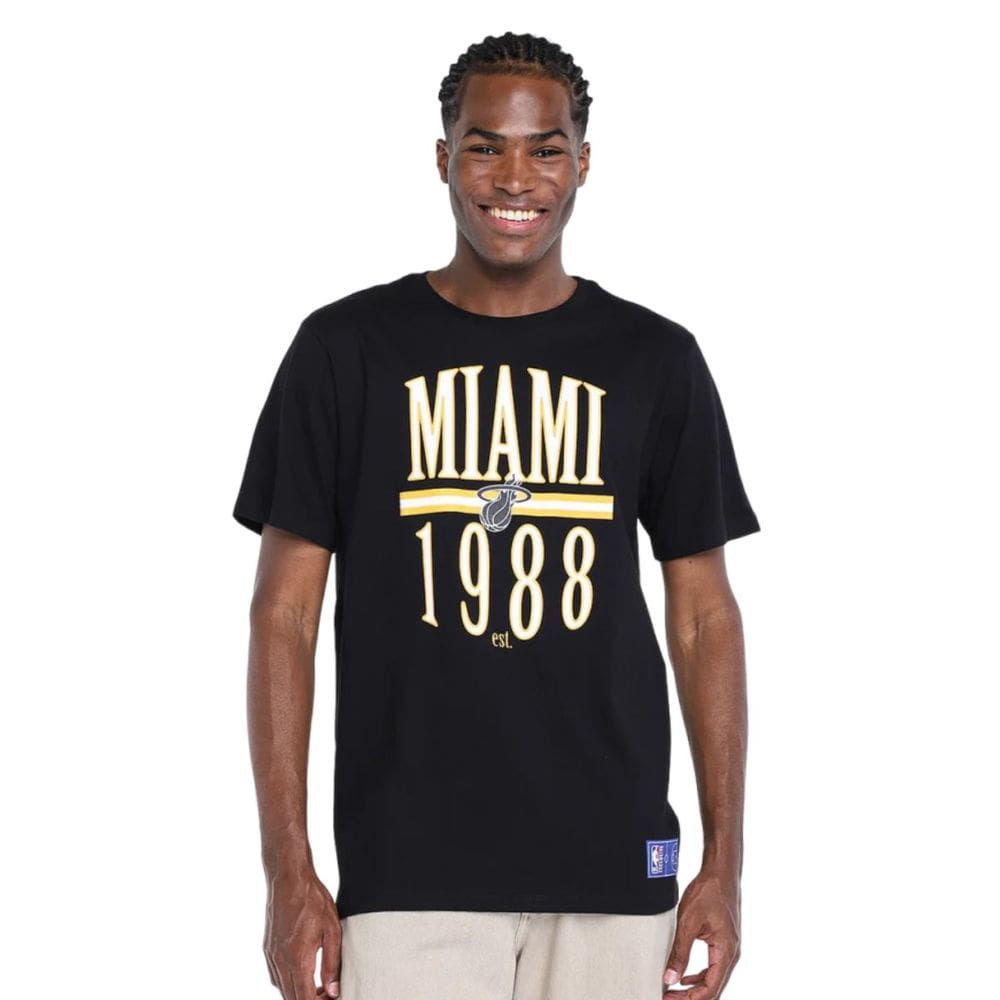 Camiseta Nba Masculina Miami Heat Date Team