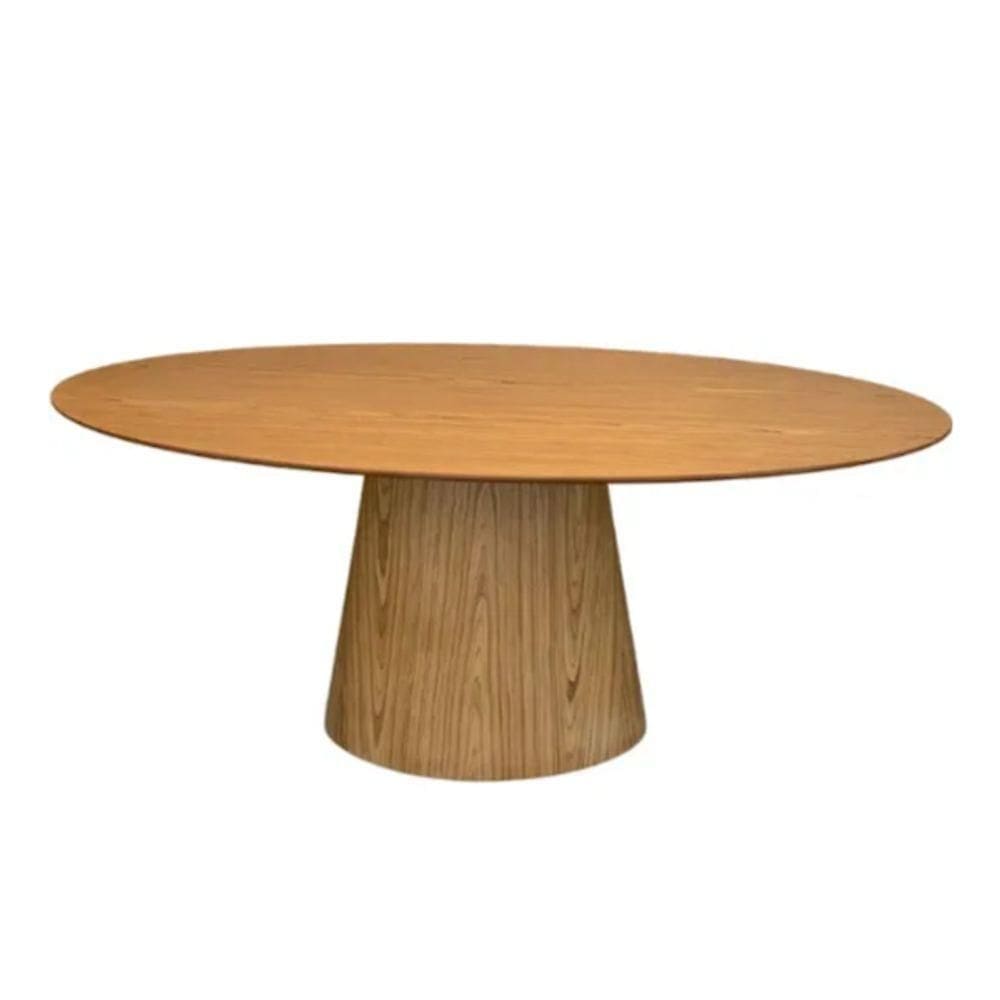 Mesa De Jantar Cone 120X80 Cm Freijó Madeira Freijó