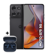Smartphone Motorola Moto g75 5G + Moto Buds - 256GB 16GB (8GB RAM+8GB Ram Boost) e 50MP Sony Lytia 600 Camera Moto AI Ultrarresistencia militar