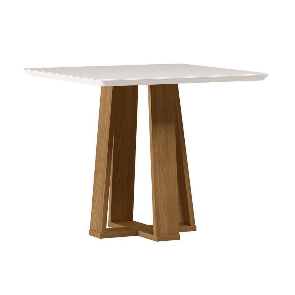 Mesa Valencia 90x90cm - Ypê-off White