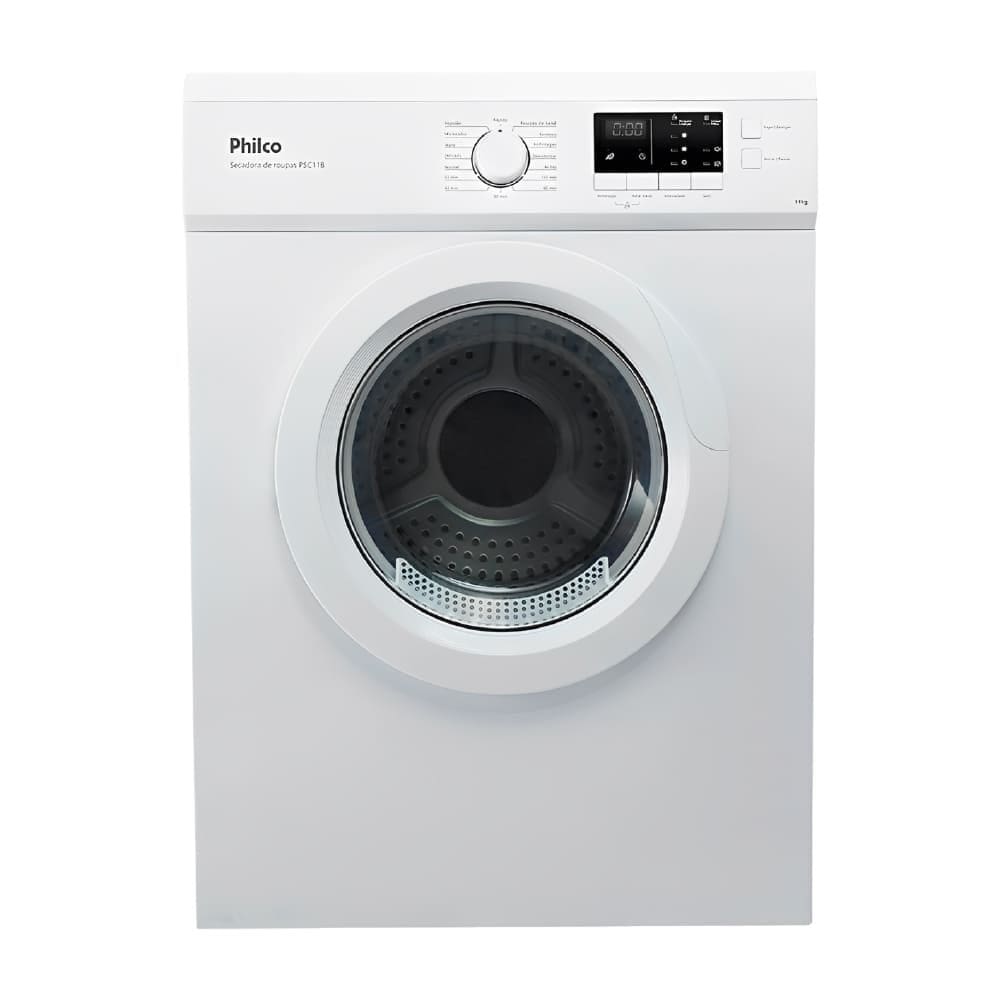 Secadora de Roupas Philco PSC11B Display Digital 11KG 16Programas-127v
