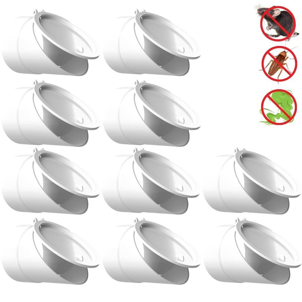 Válvula De Retenção Esgoto Para Canos 100Mm Kit 10 Un