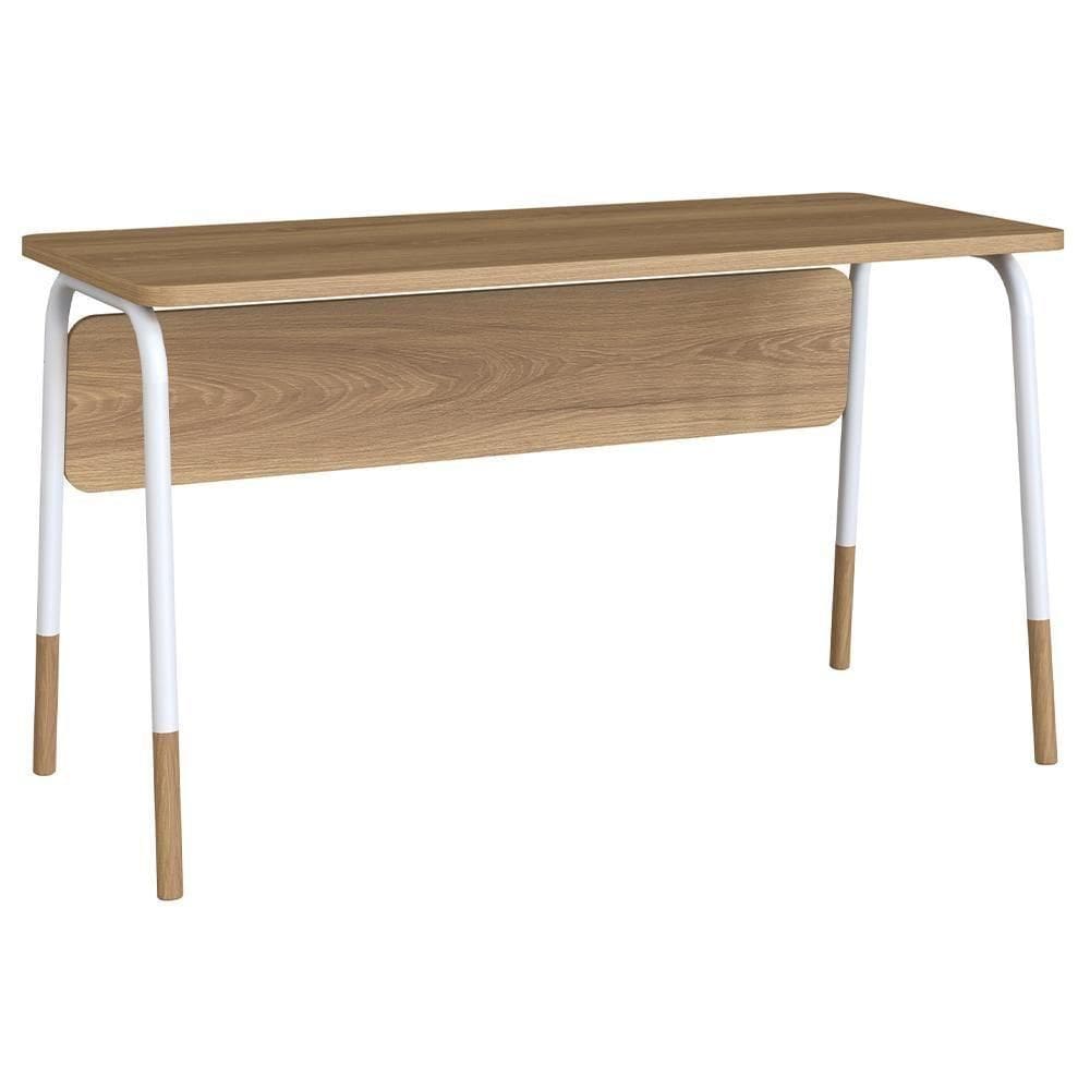 Mesa Escrivaninha 136 Cm 27988 Hanover Branco Artesano Hanover Branco