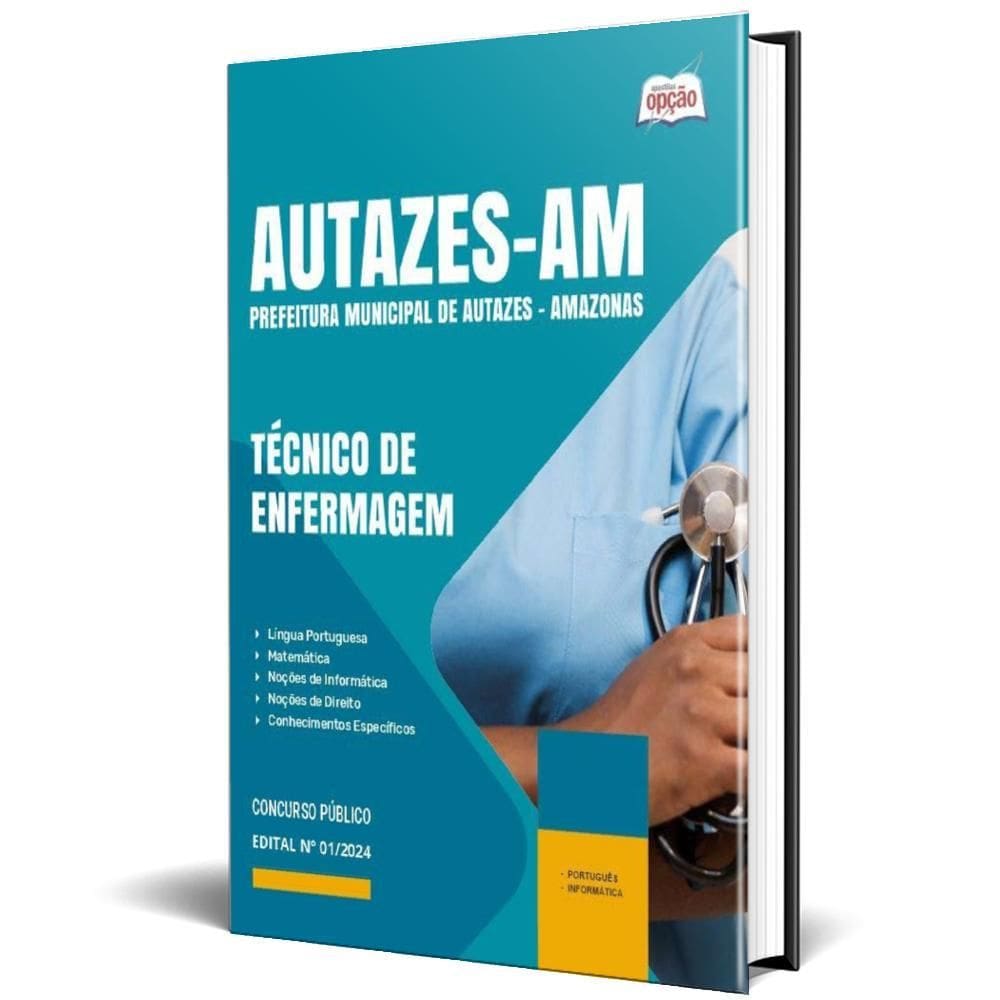 Apostila Prefeitura De Autazes Am 2024 - Técnico Enfermagem