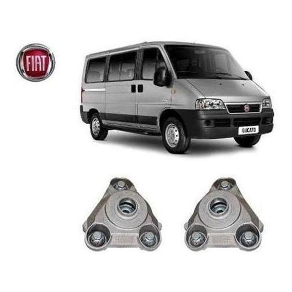 2 Coxim Do Amortecedor Dianteiro Fiat Ducato 2010 2011 2012