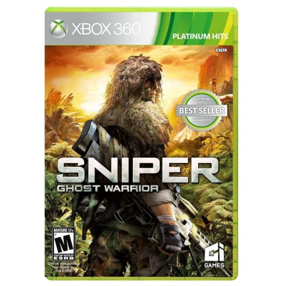 Jogo Sniper Ghost Warrior  Xbox 360 Americano Novo