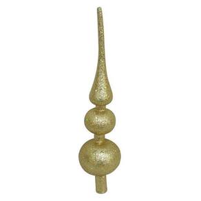 Enfeite De Natal Dourado Para Arvore/Mesa/Porta Grande 29Cm