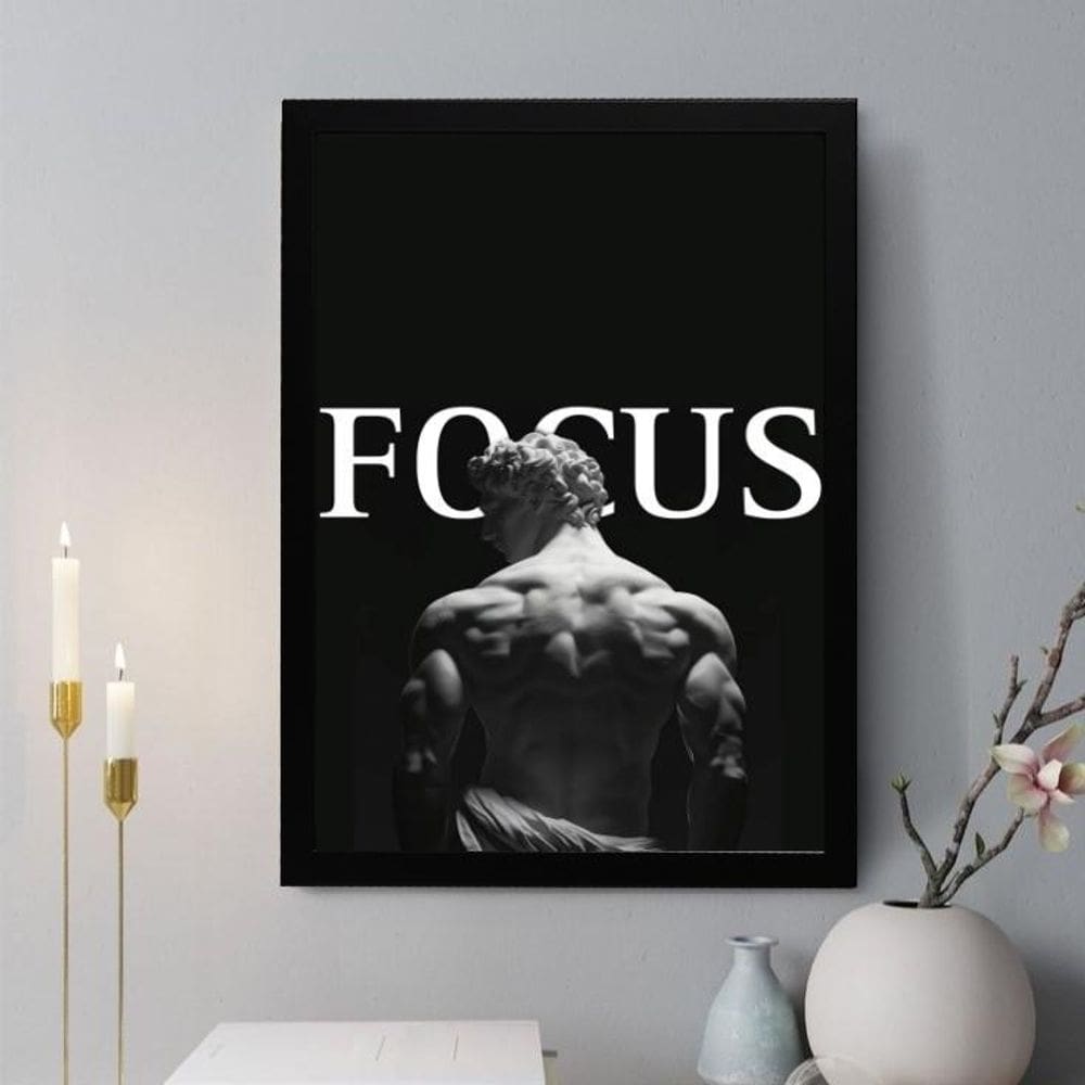 Quadro Decorativo Focus 24X18Cm