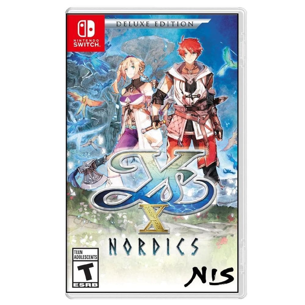 Ys X: Nordics Deluxe Edition Jogo Americano - Switch