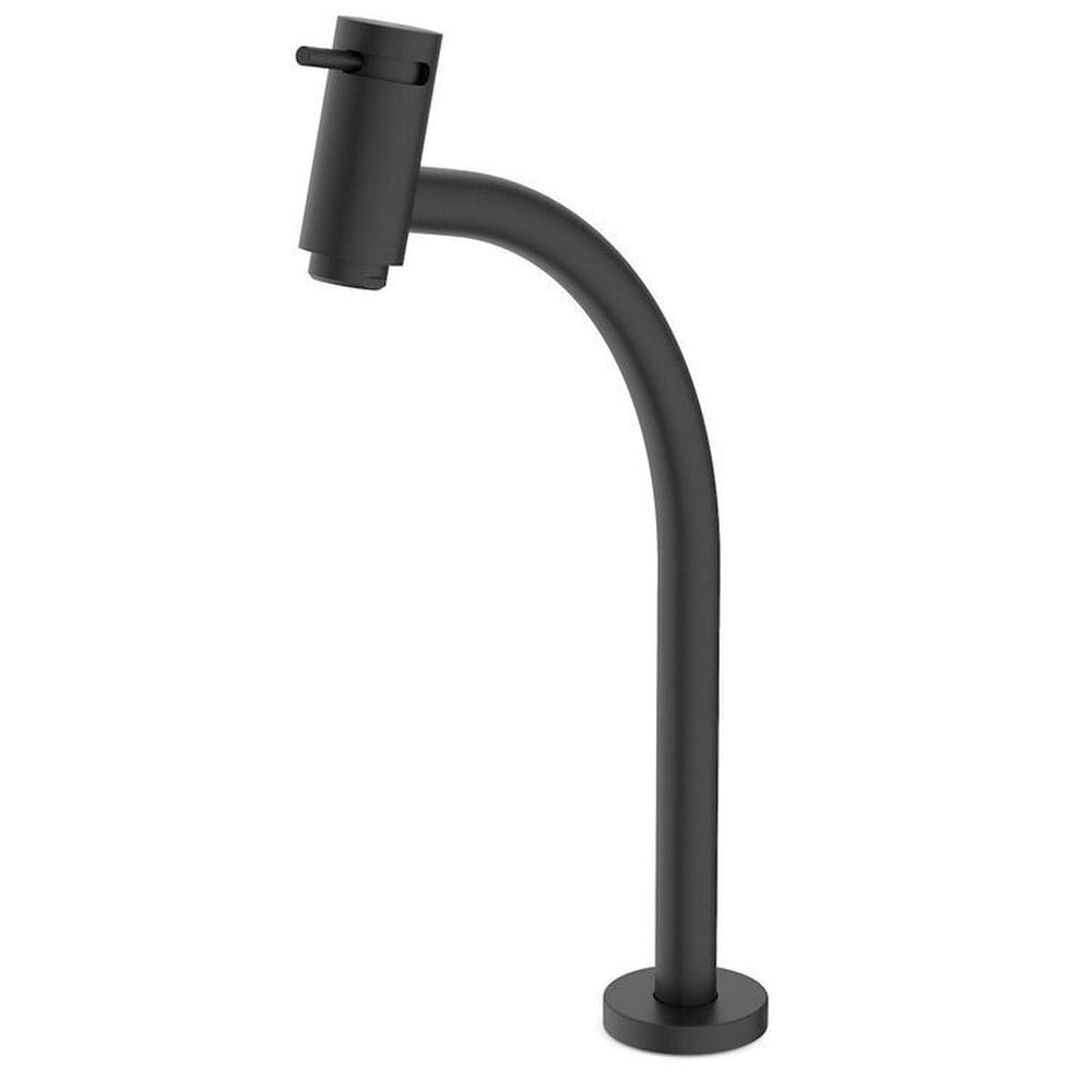Kit com 2 Torneira para Lavatório de Bica Alta Basic Celite Preto Matte