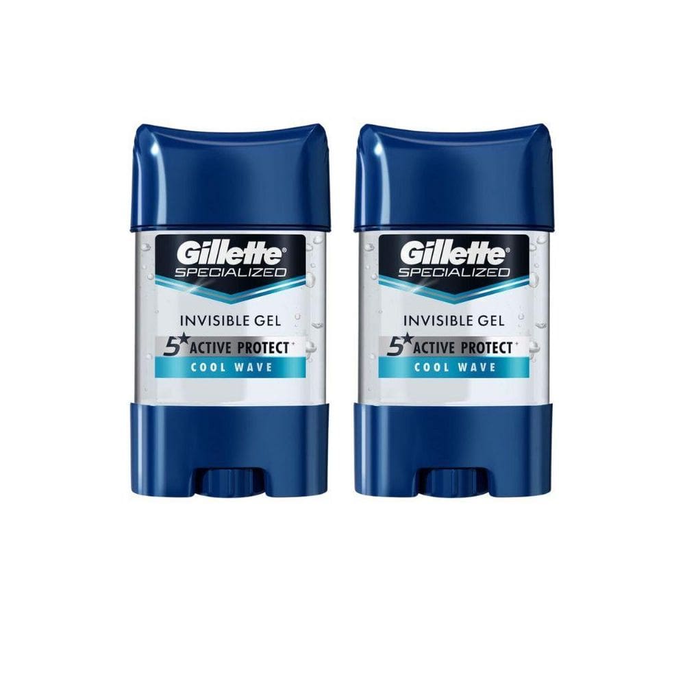 Desodorante Gel Antitransp Gillette Cool Wave 82G-Kit2Un