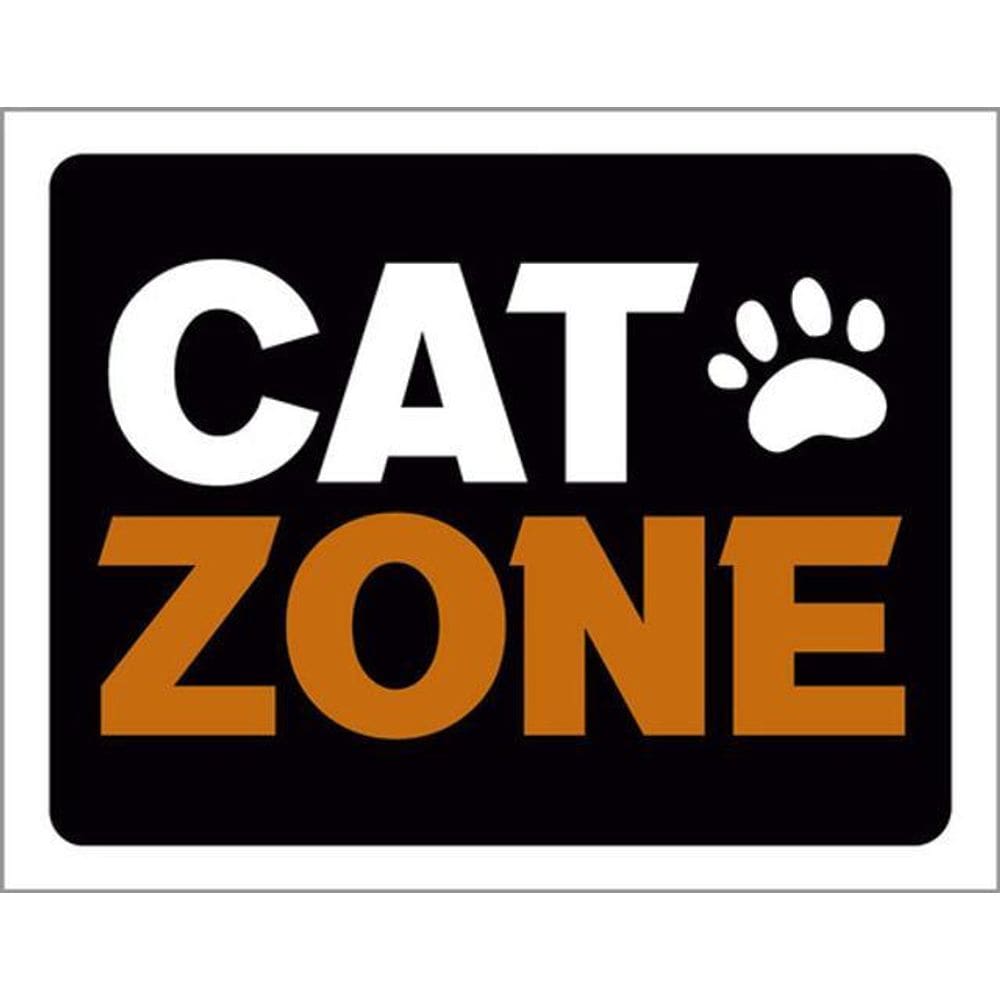 Kit 3 Placas Cat Zone Patinha