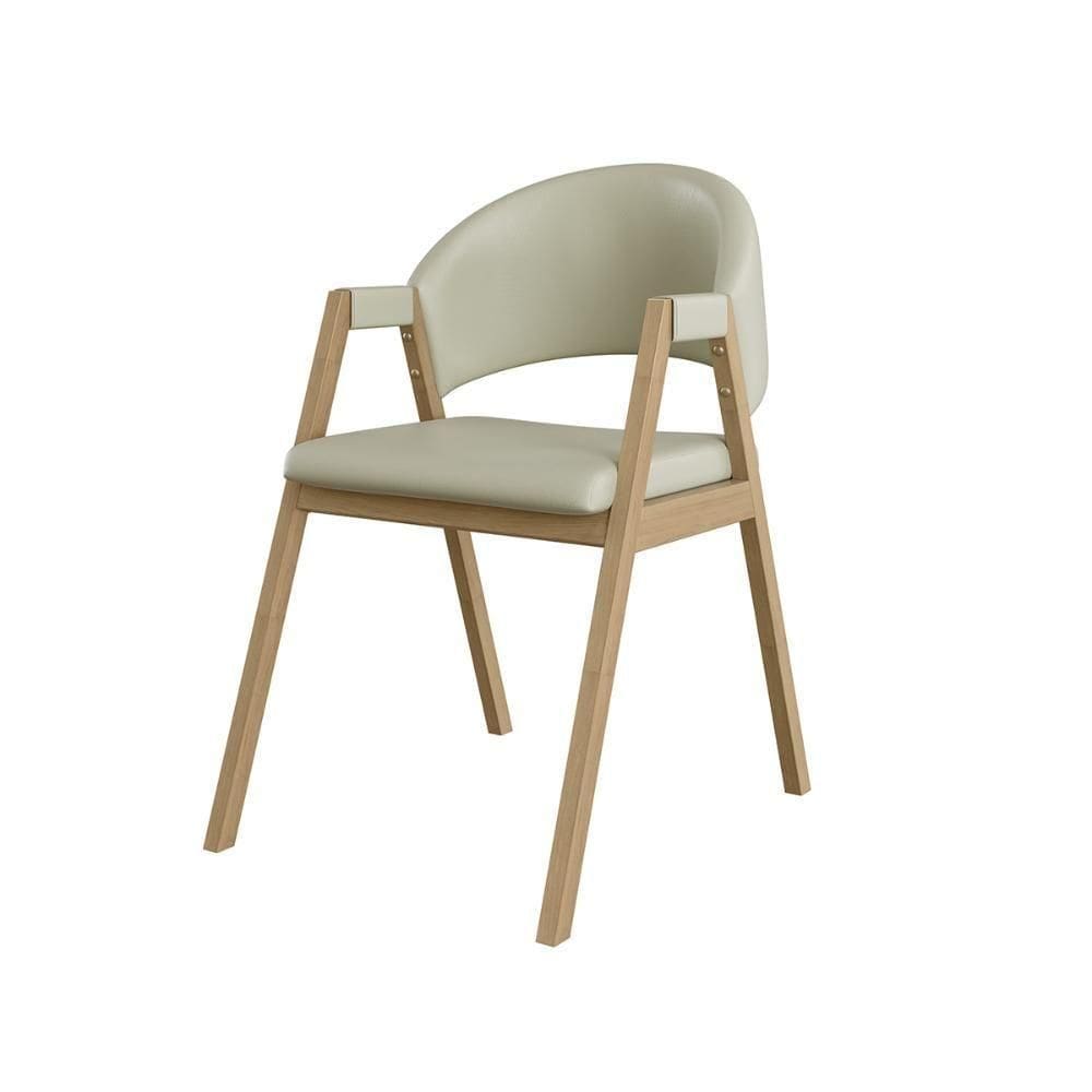 Cadeira Suellen Luxo Reforçada Para Mesa De Jantar - Balaqui Bege