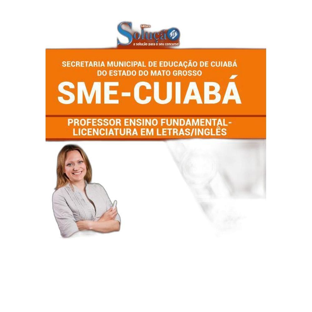Apostila Sme Cuiabá Mt Professor Fundamental Letras Inglês