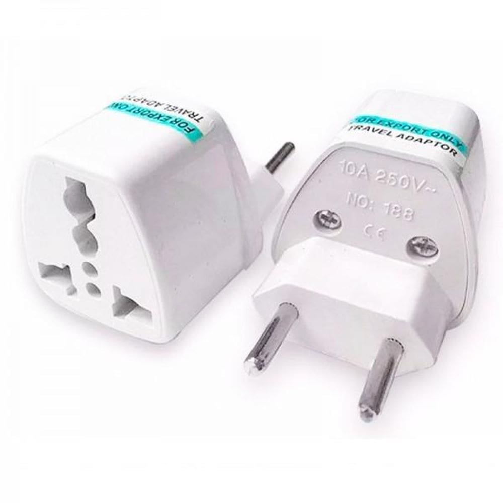 Adaptador Tomada Universal Padrão Europeu Uk Para Brasil