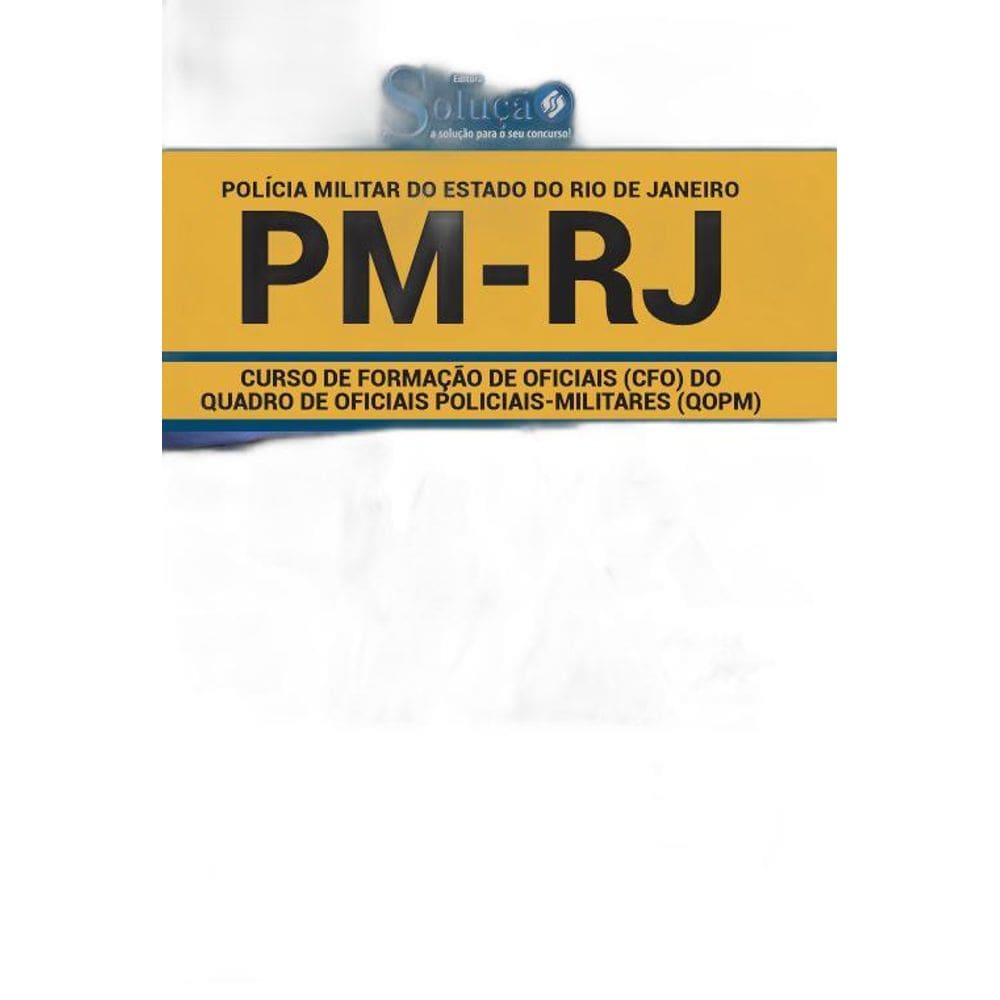 Apostila Pm Rj - Curso De Formação De Oficiais - Cfo Pm