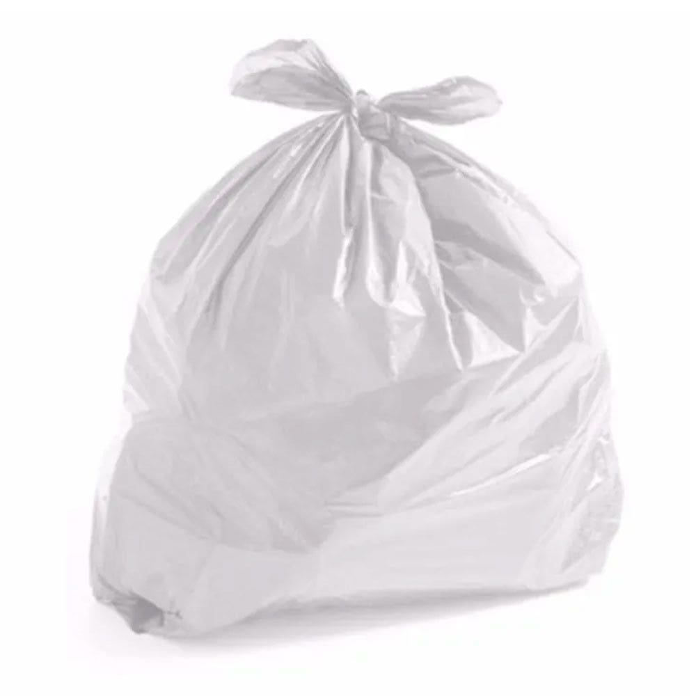 Saco para Lixo Branco 20L com 100 Unidades JJL Plastic