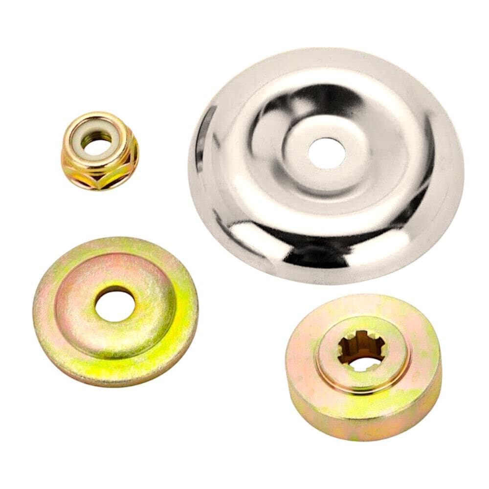 Kit Prende faca Flange Arruela Roçadeiras Gasolina 26cc a 62cc