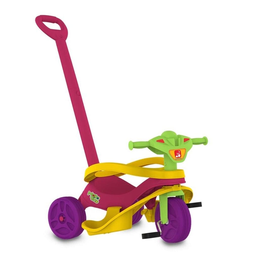 Triciclo Motoca Infantil Com Pedal Passeio Bandeirante - 760