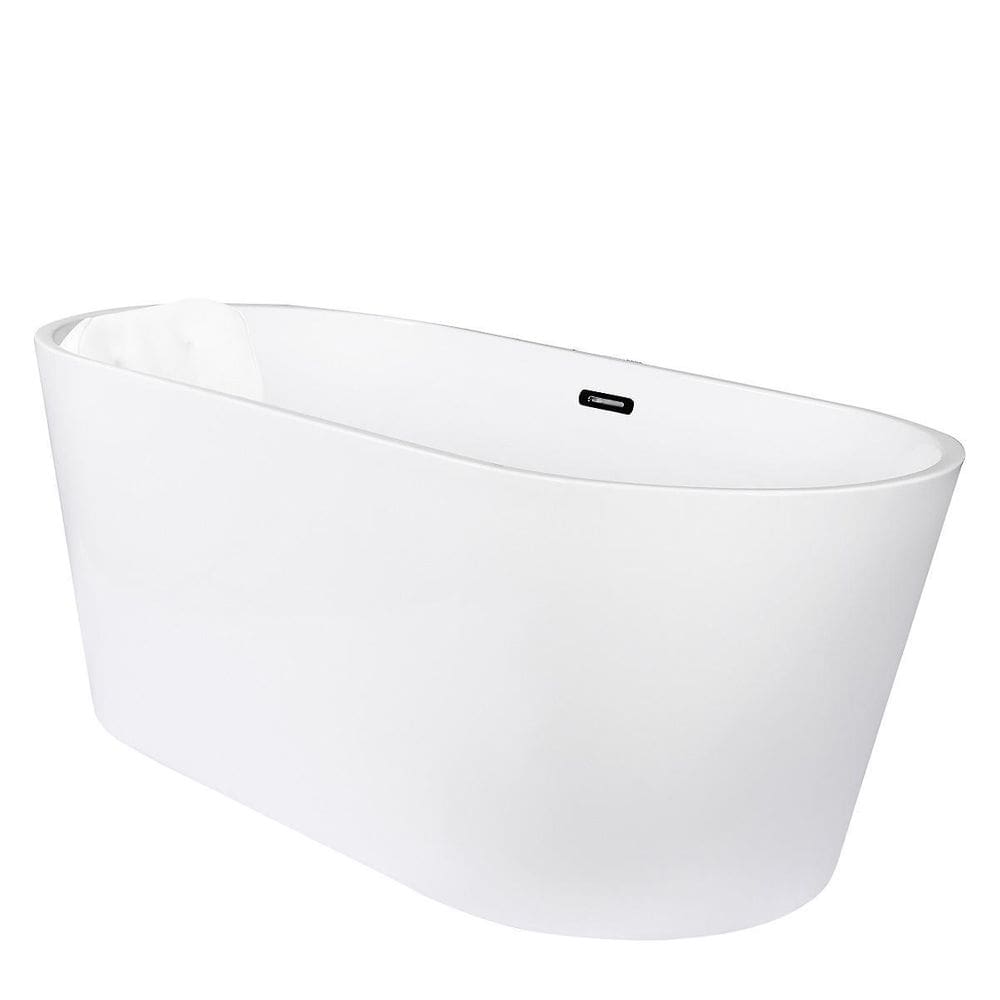 Kit Banheira Freestanding Venezza 1.50M C/Misturador Preto