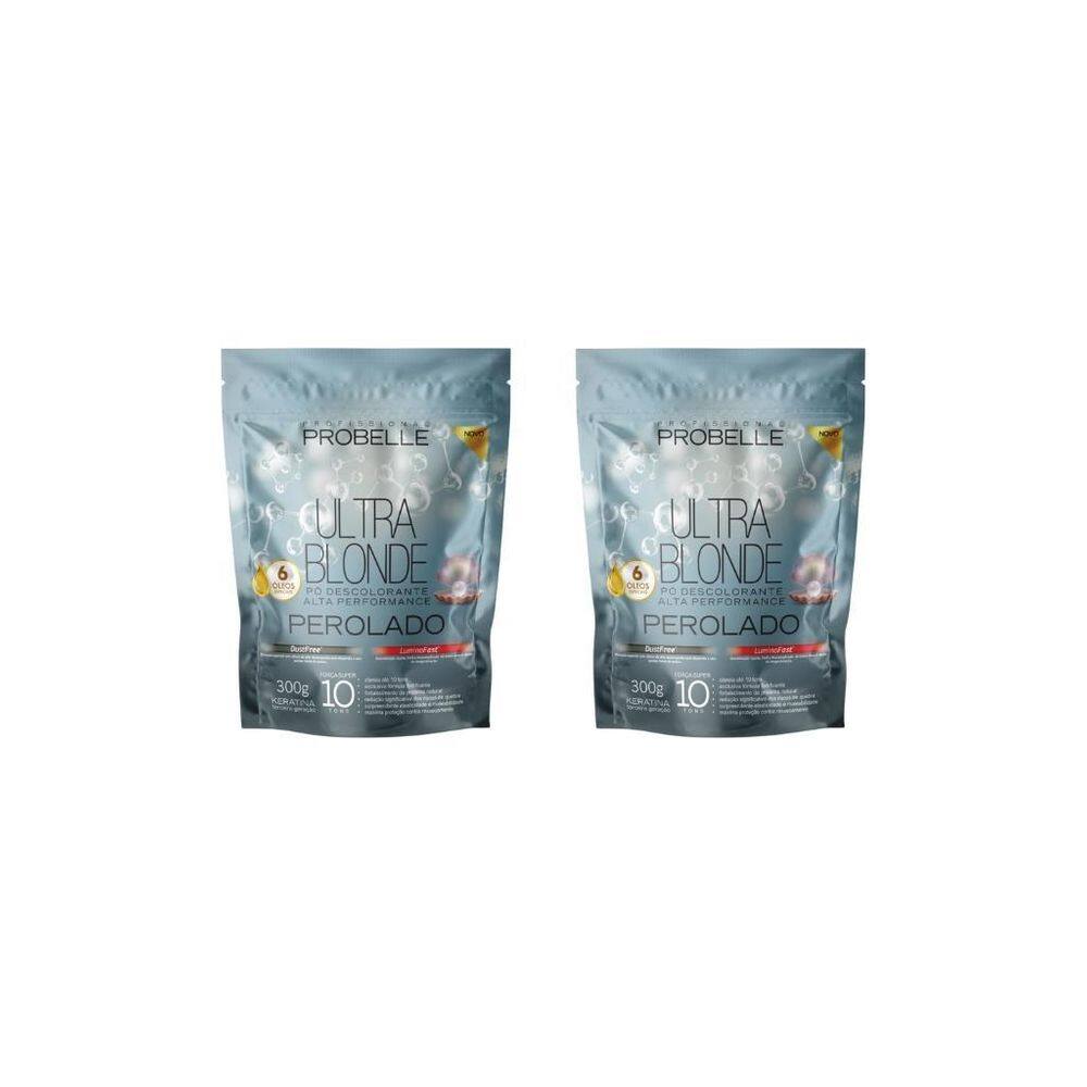 Po Descolorante Probelle 300G Perolado - Kit Com 2Un