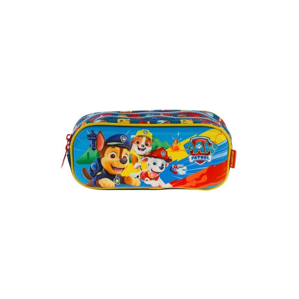 Estojo Escolar Duplo Patrulha Canina Grande 13496