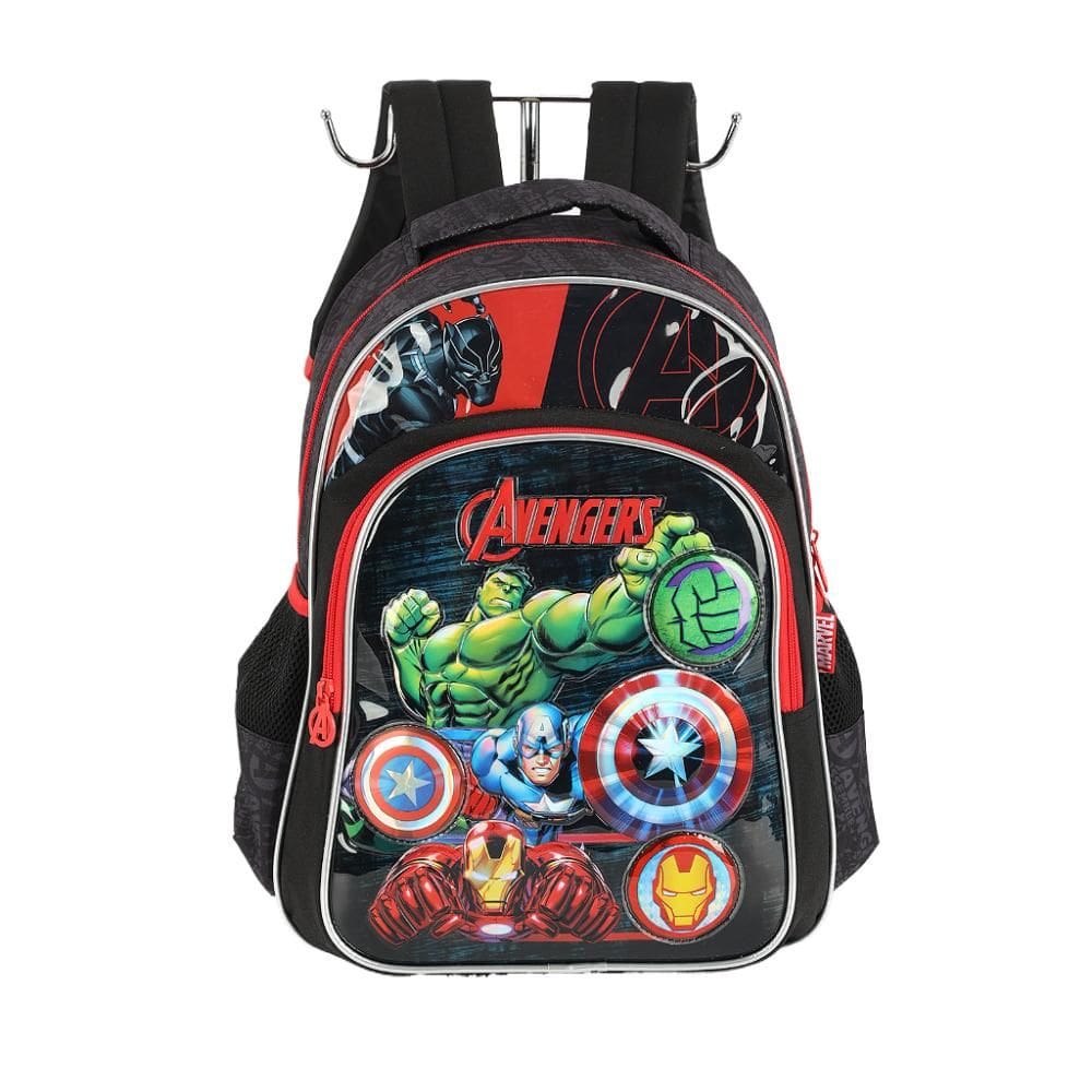 Mochila de Costas Luxcel Avengers Preto