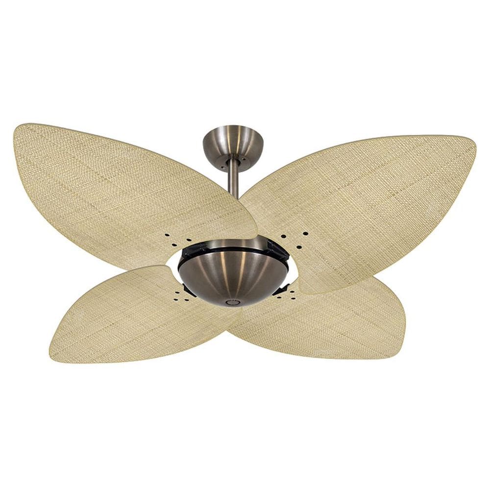 Ventilador De Teto Office Dunamis Bronze 4 Pás Natural 110V
