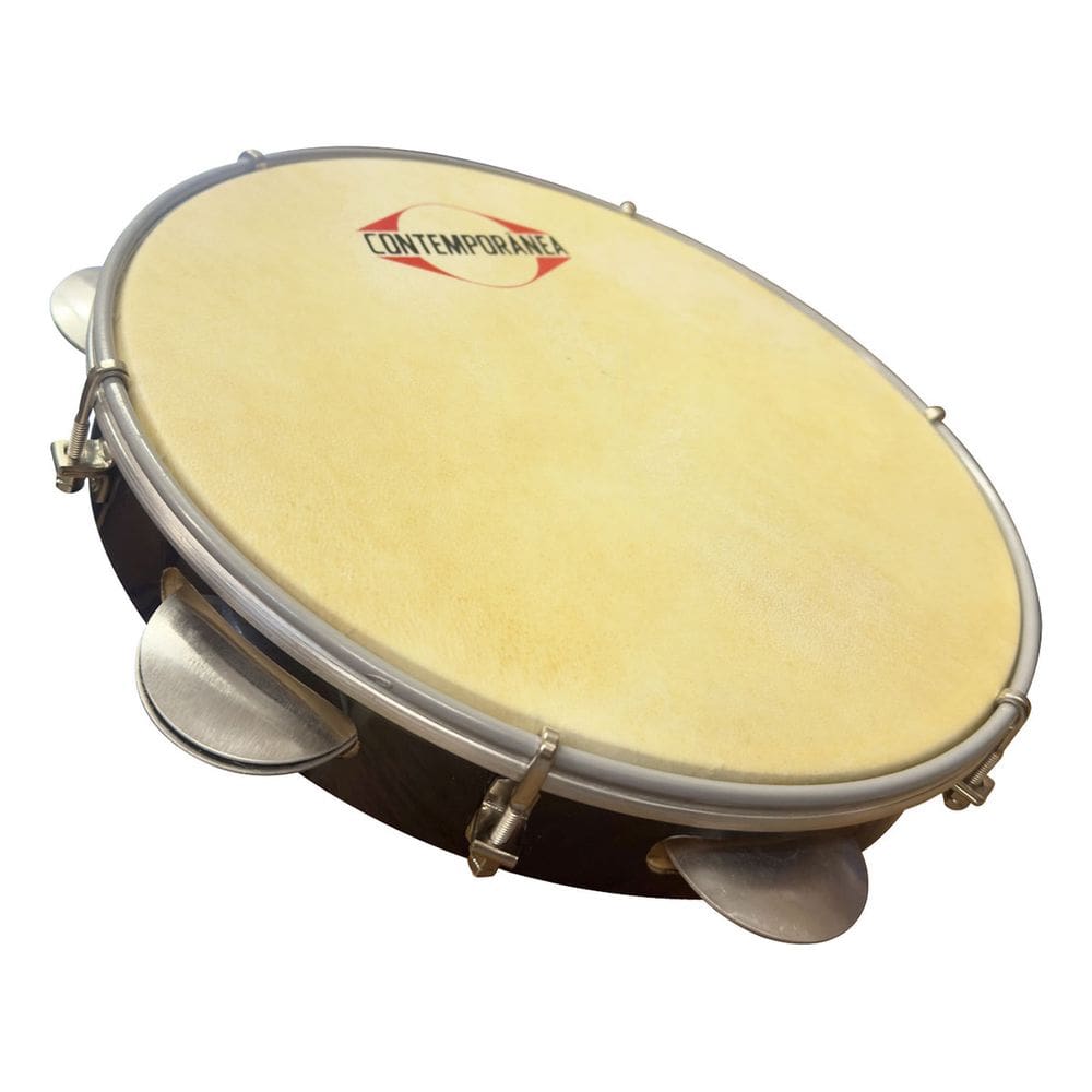 PANDEIRO CONTEMPORANEA 10\" PELE COURO LIGHT 86LT