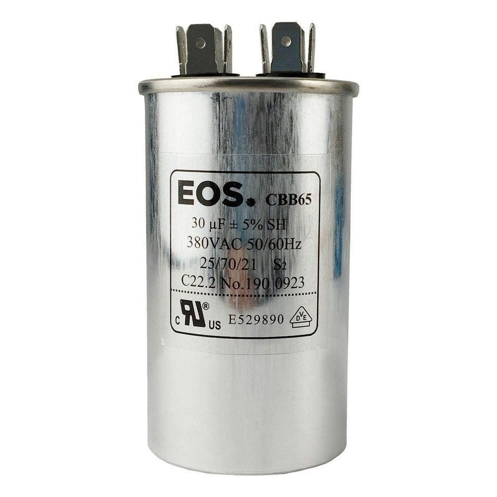 Capacitor 30 Uf 380v único